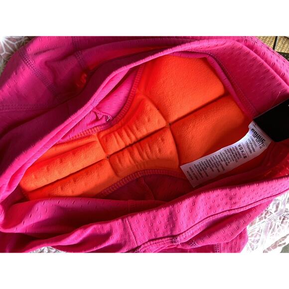 NWT Fushia Pink Souke Bike Shorts-Padded Bottom/Size Medium - Picture 4 of 4